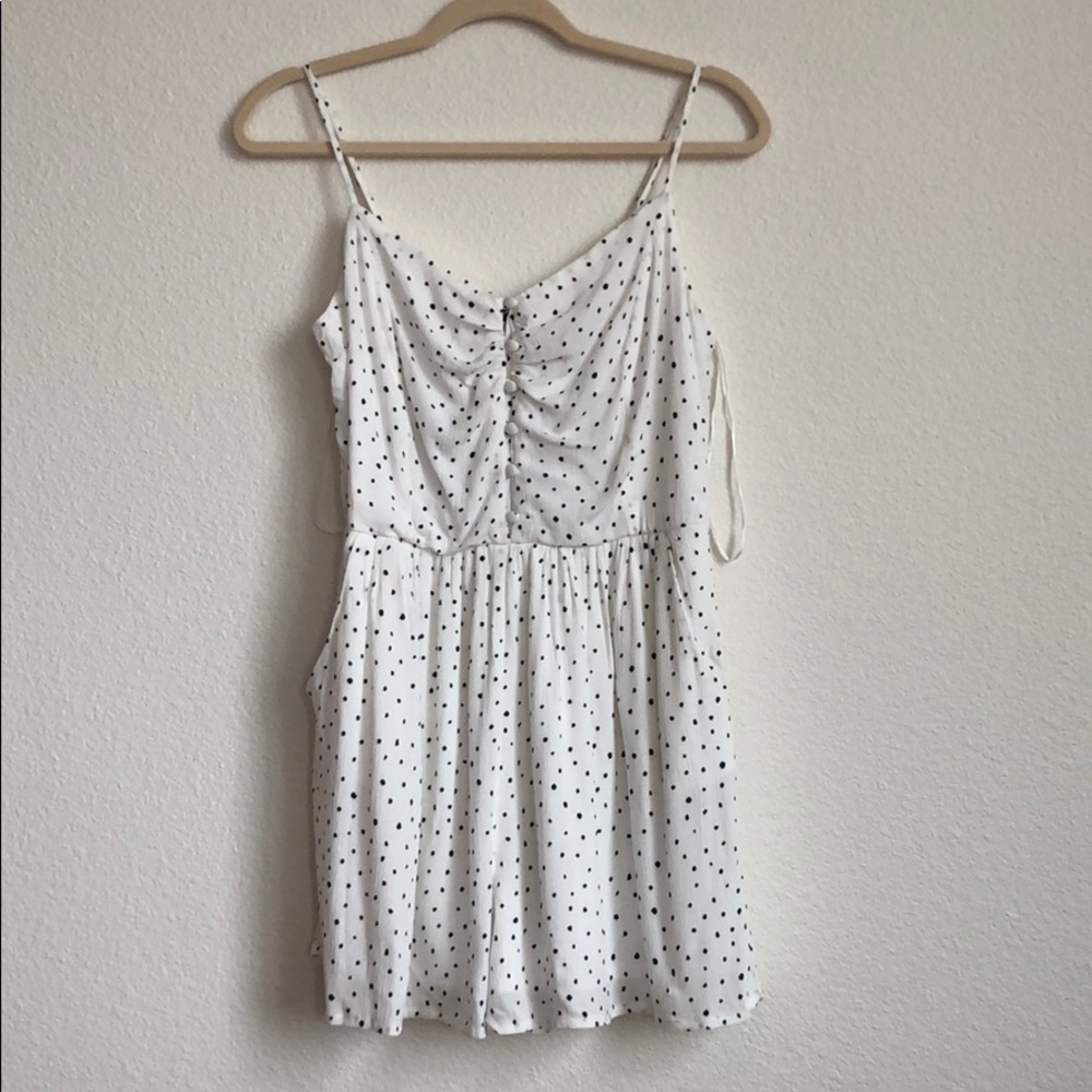 NWT One ❤️ Clothing Los Angeles Polk-A-Dot Romper